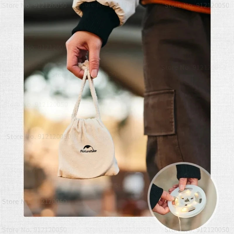 Naturehike Outdoor Ambient Light String Portable Festival Decorative String Lights Lamps Camping Multifunctional Light String