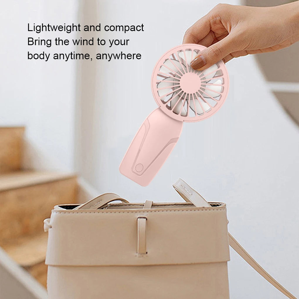 Portable Handheld Small Fan - Lightweight