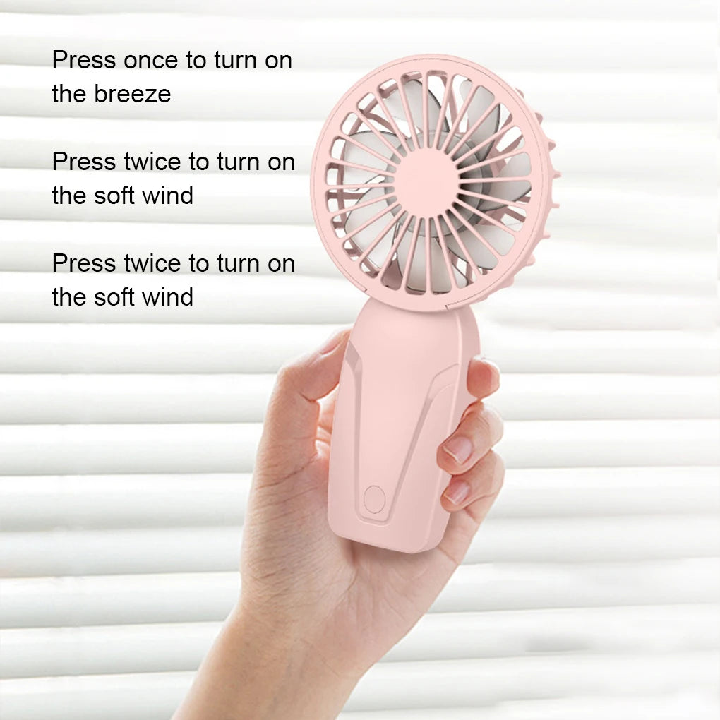 Portable Handheld Small Fan - Lightweight