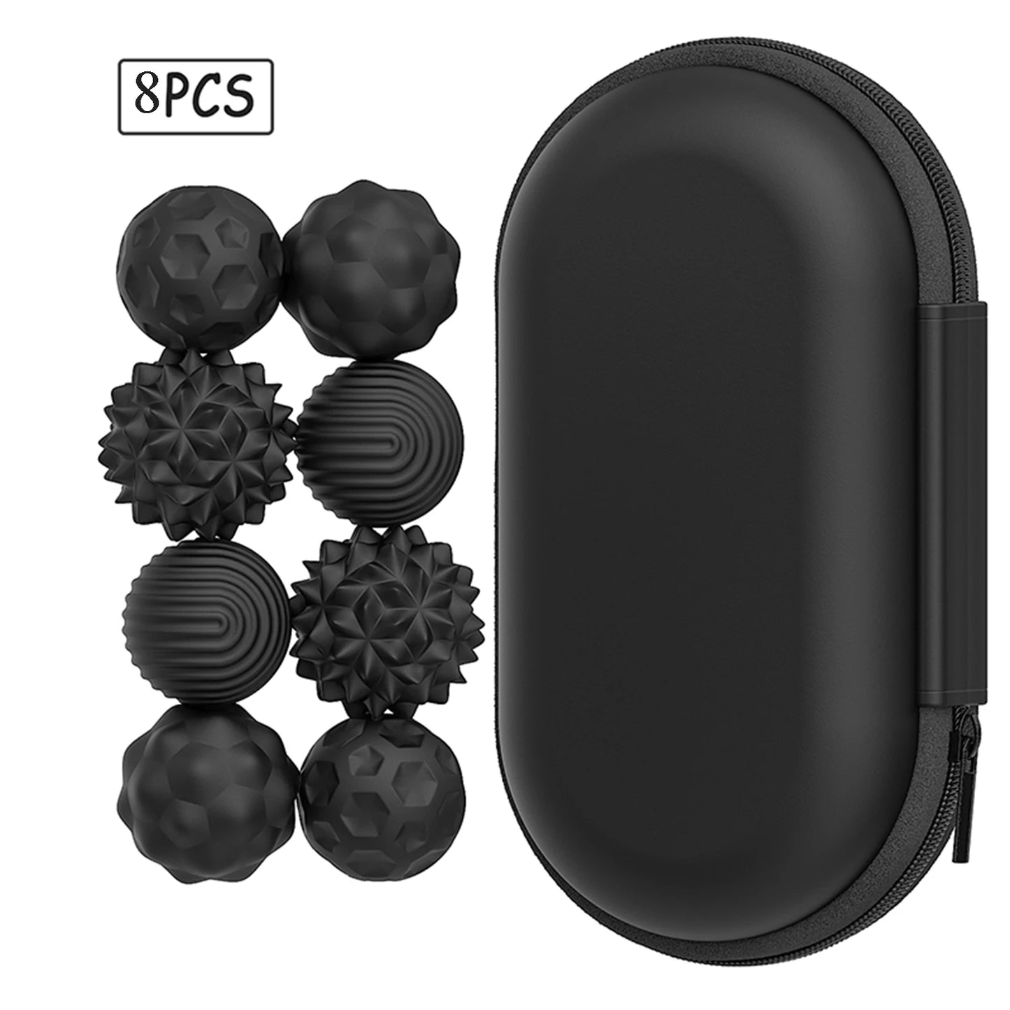 Silicone Magnetic Sensory Balls Fidget Toy Stress Balls Autism Calming Fidgeting Toy Kid Adults Anxiety Relief Stress Sensory Toy