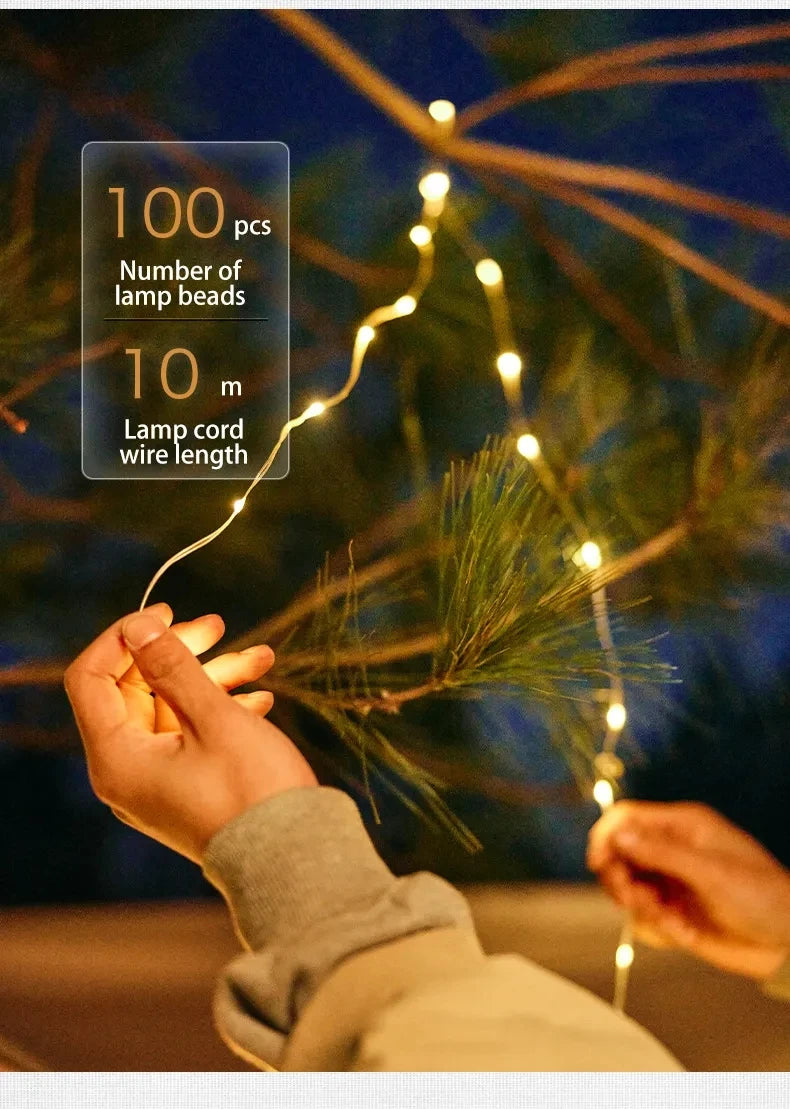 Naturehike Outdoor Ambient Light String Portable Festival Decorative String Lights Lamps Camping Multifunctional Light String