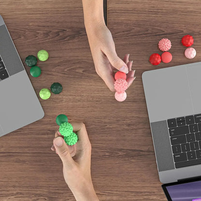 Silicone Magnetic Sensory Balls Fidget Toy Stress Balls Autism Calming Fidgeting Toy Kid Adults Anxiety Relief Stress Sensory Toy