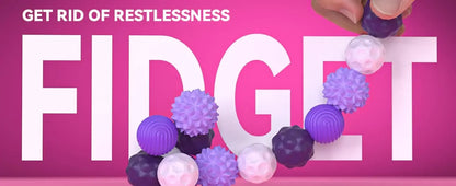 Silicone Magnetic Sensory Balls Fidget Toy Stress Balls Autism Calming Fidgeting Toy Kid Adults Anxiety Relief Stress Sensory Toy